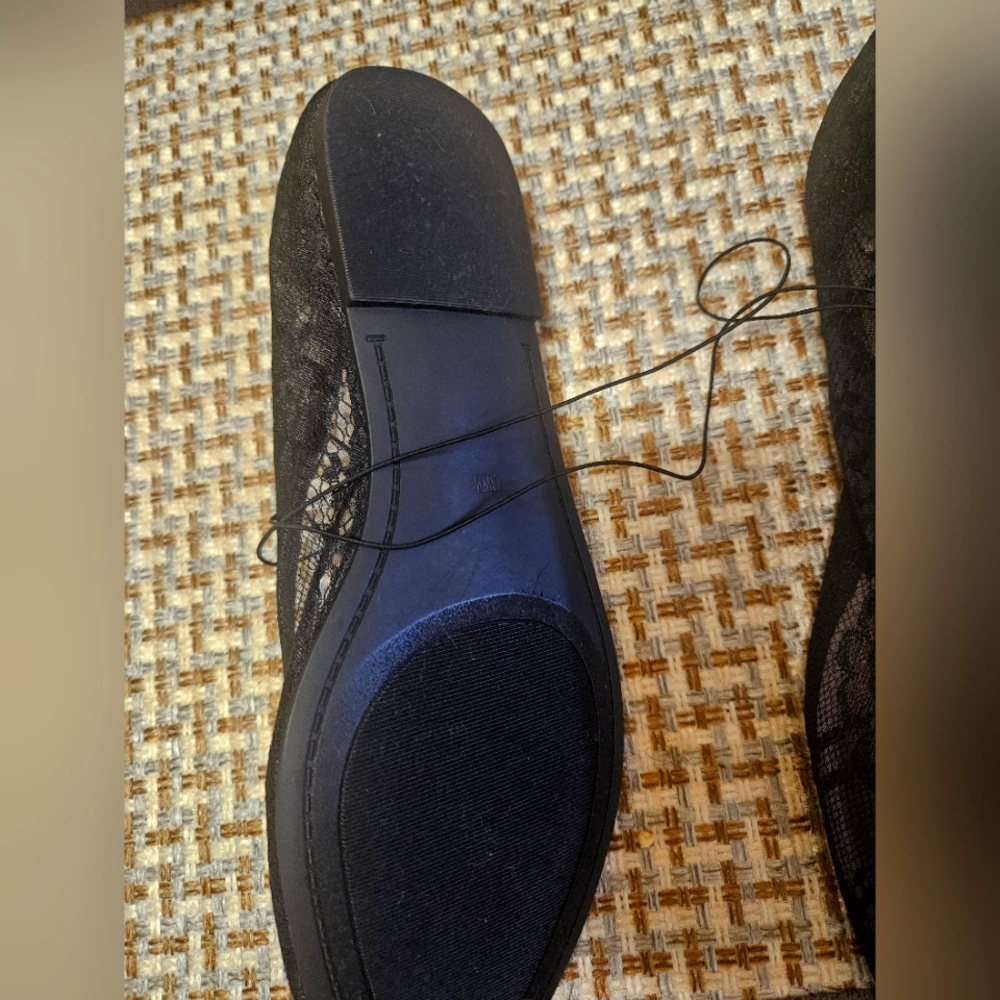 Torrid Women Black Lace Slip-On Loafers